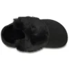 Mule Fur Slippers “Black”
