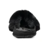 Mule Fur Slippers “Black”