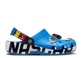 Nascar x Classic Clog Kids ‘Bright Cobalt’ Nascar x Classic Clog Kids ‘Bright Cobalt’