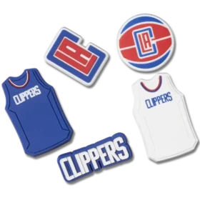 Nba Los Angeles Clippers 5 Pack Jibbitz™ Charms