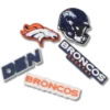 Nfl Denver Broncos 5 Pack Jibbitz Shoe Charm Nfl Denver Broncos 5 Pack Jibbitz Shoe Charm