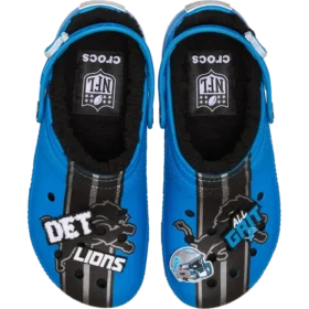 Nfl Detroit Lions Classic Lined Clog