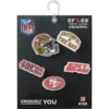 Nfl San Francisco 49Ers 5 Pack Jibbitz Shoe Charm Nfl San Francisco 49Ers 5 Pack Jibbitz Shoe Charm