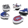 Nhl® Montreal Canadiens® 5 Pack Jibbitz™ Charms