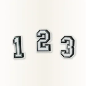 Number 0 Jibbitz Shoe Charm