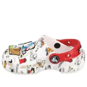 Peanuts Classic Clogs “White Red”