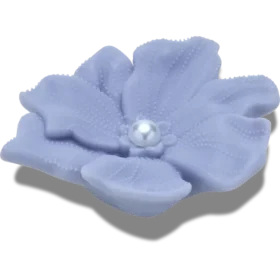 Periwinkle Flower with Pearl Jibbitz™ Charms
