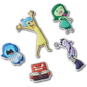 Pixar Inside out 5 Pack Jibbitz™ Charms