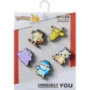 Pokemon Variety 5 Pck Jibbitz™ Charms