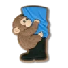 Punch the Monkey & Zookeeper Jibbitz Shoe Charm Punch the Monkey & Zookeeper Jibbitz Shoe Charm