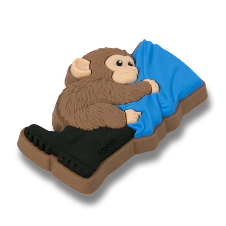 Punch the Monkey & Zookeeper Jibbitz Shoe Charm Punch the Monkey & Zookeeper Jibbitz Shoe Charm