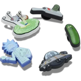 Rick and Morty 5 Pack Jibbitz™ Charms