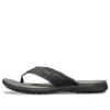 Santa Cruz Canvas Flip Flops “Black Slate Gray”