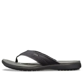 Santa Cruz Canvas Flip Flops “Black Slate Gray”