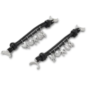 Silver Icons Sandal Chain 2 Pack Jibbitz™ Charms