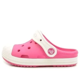 Small Crocs Outdoor Flat Heel Sports Pink Sandals