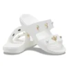 Soft Sole Cozy Outdoor Flat Heel Sports Slippers White