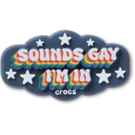 Sounds Gay Im in Jibbitz™ Charms
