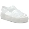 Splash Glossy Fisherman Sandal “White”