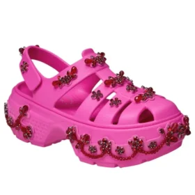 Stomp Fisherman Clog “Simone Rocha Electric Pink”