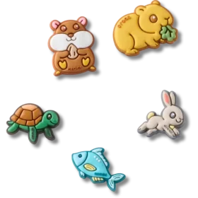 Super Pets 5 Pack Jibbitz™ Charms