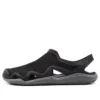 Swiftwater Wave Sandal Flats “Black Grey”