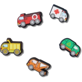 Tiny Work Trucks 5 Pack Jibbitz™ Charms