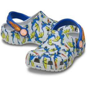 Toddler Classic Dragon Graphic Clog