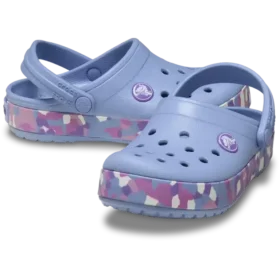 Toddler Crocband Glow Confetti Band Clog
