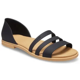 Tulum Flat Sandals “Black”