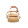 Tulum Shimmer Toe Post Sandals “Pink Clay”