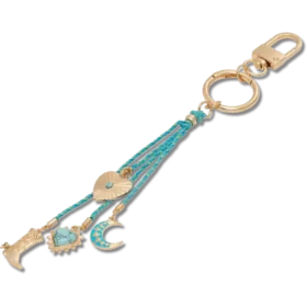 Western Boot Bag Charm