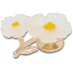 White Floral Blossom Jibbitz™ Charms