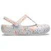 White Flowers Sandals
