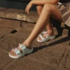 Women’s Saturday Enamel Buckle Sandal Women’s Saturday Enamel Buckle Sandal